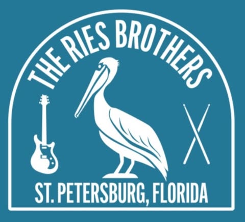 The Ries Brothers Pelican Tee – Teal