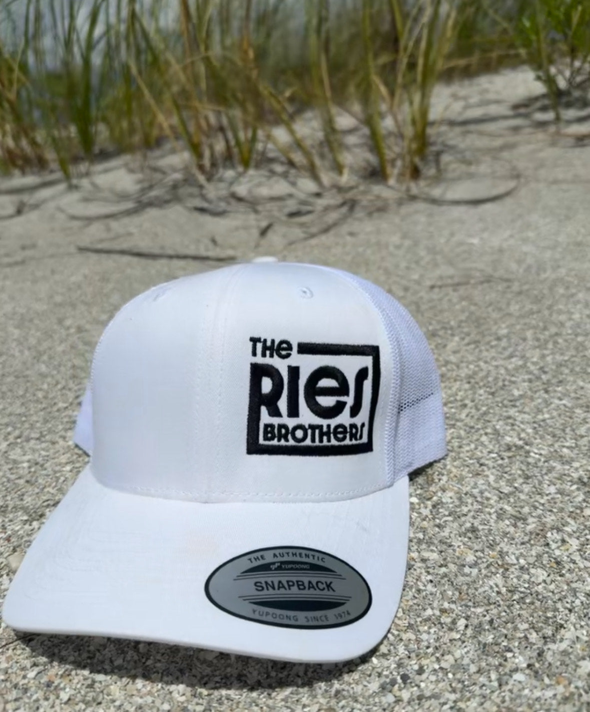 The Ries Brothers Logo Snapback – Black or White