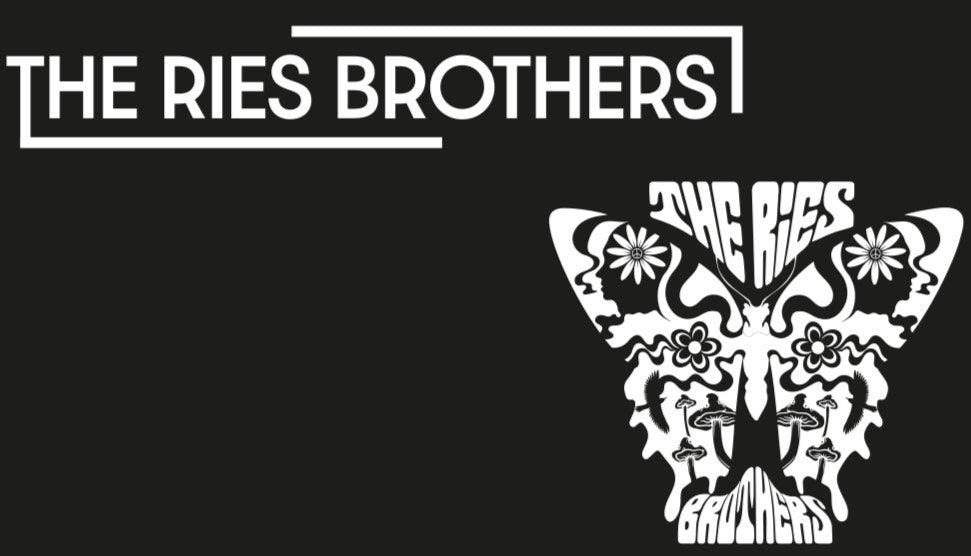 The Ries Brothers Butterfly Logo Hoodie – Black