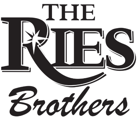 The Ries Brothers Baseball Jersey Tee – Black & White