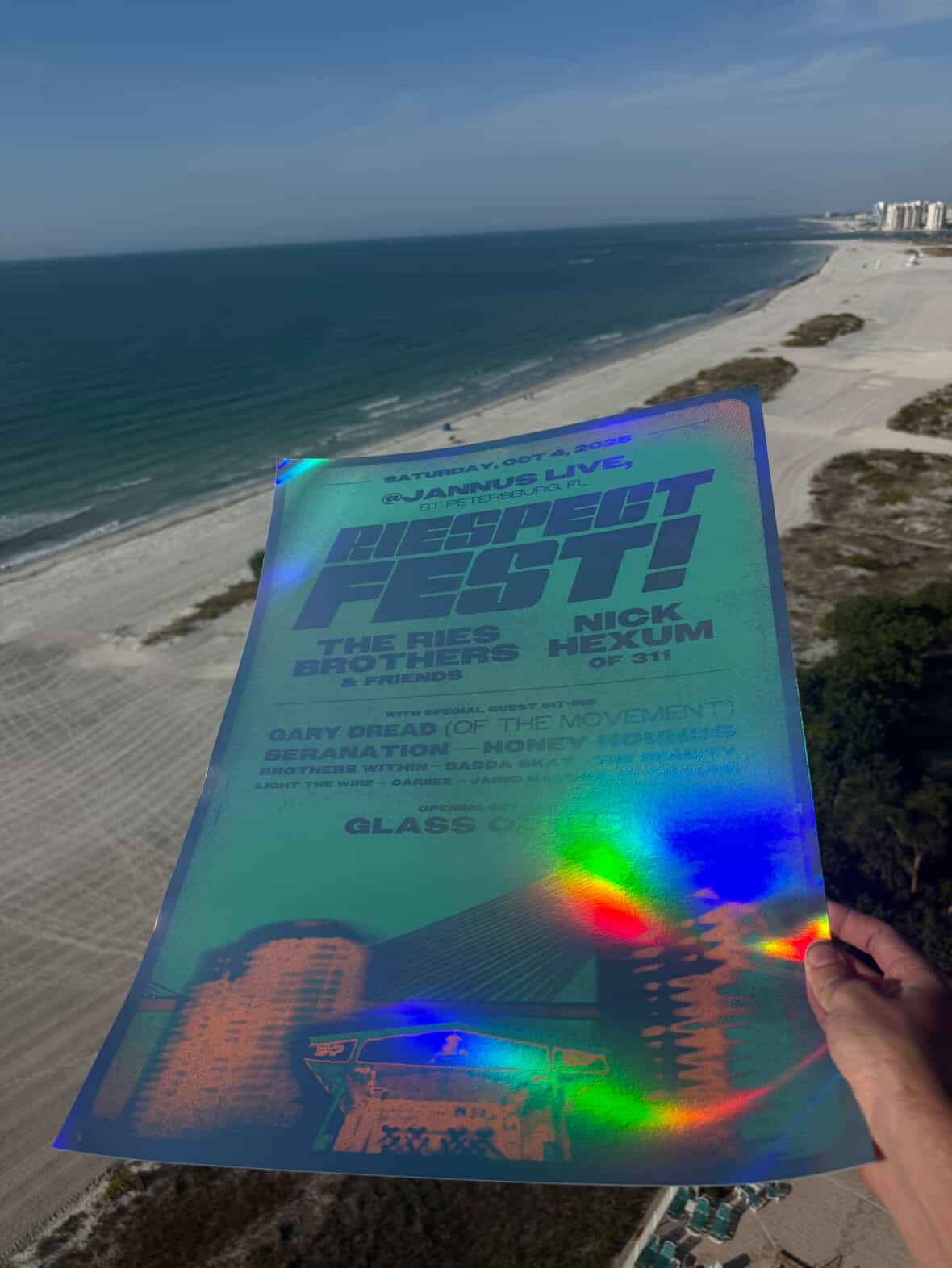 Riespect Fest 2025 – Limited Edition Foil Poster