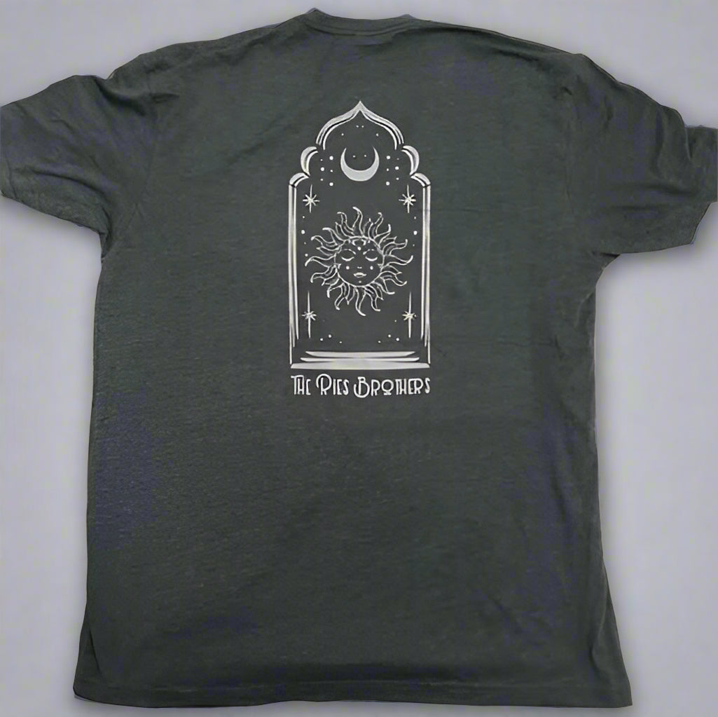 The Ries Brothers Moon & Sun Tee – Heather Grey