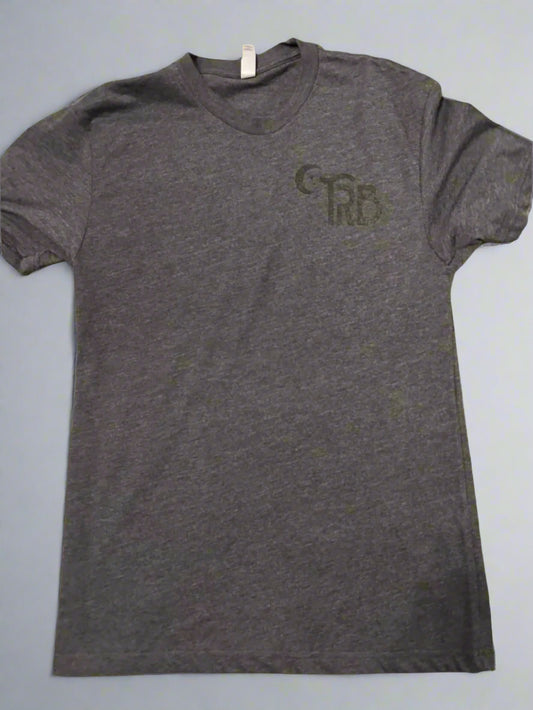 The Ries Brothers Moon & Sun Tee – Charcoal on Charcoal