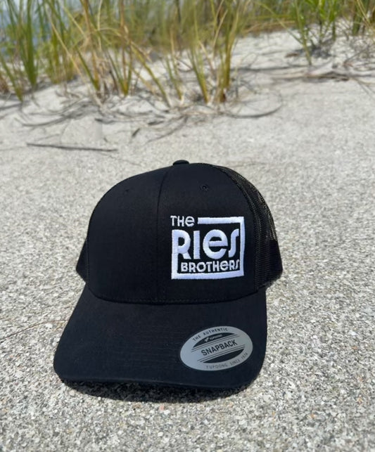 The Ries Brothers Logo Snapback – Black or White