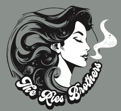 The Ries Brothers Cosmic Lady Tee - Heather Grey