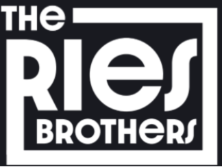 The Ries Brothers Glow Logo Tee – Black