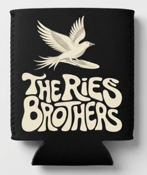 Ries Brothers Bird Logo Koozie