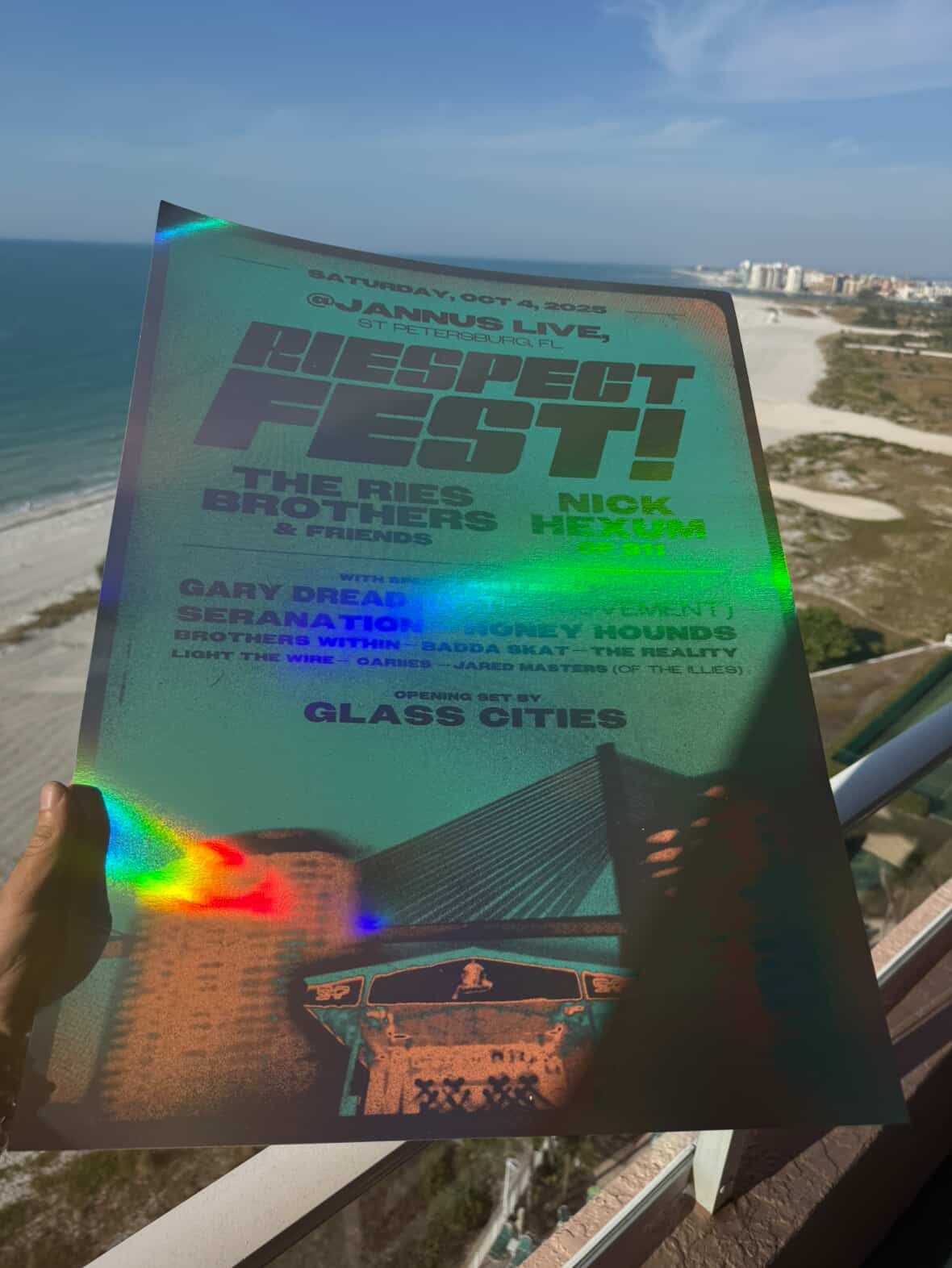 Riespect Fest 2025 – Limited Edition Foil Poster